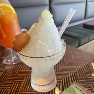 Key Lime Pie kakigori cocktail