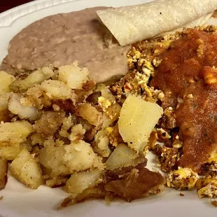 Chorizo con Huevo Breakfast Plate