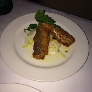 Breaded & Fried Sardines