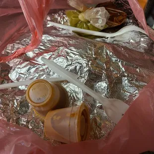 That orange sauce is addictive