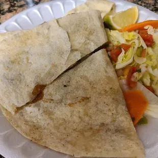 Beef quesadilla