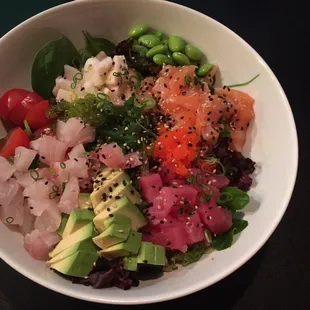 Rainbow Poke Bowl