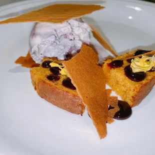 Koginut squash pudding cake