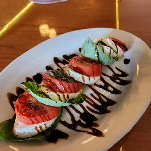 Caprese salad.