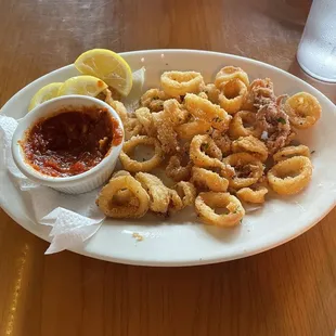 Fried calamari