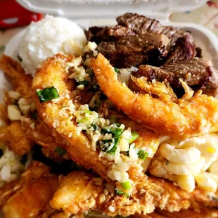 Steak &amp; Garlic Shrimp Combo