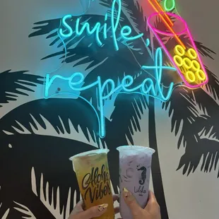 Yummy refreshing drinks and snacks. Drinks were perfect just the way we like them.