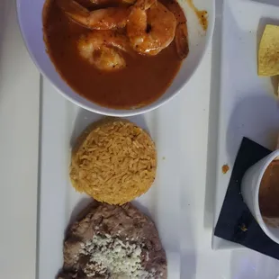 Camarones al la diabla - so good!