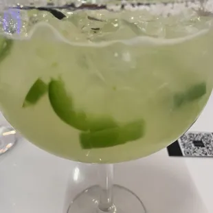 Jalapeño margarita-wow!  It is a spicy phenomenon