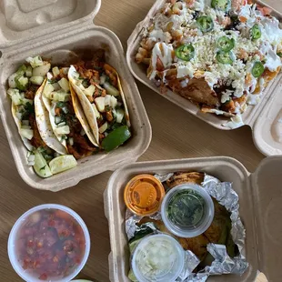 nachos, food