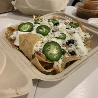 Meatless Nachos
