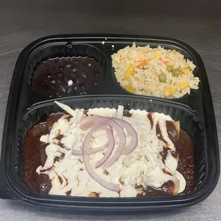Enchiladas de Mole