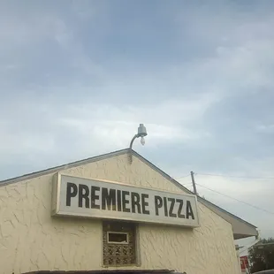 the outside of the building