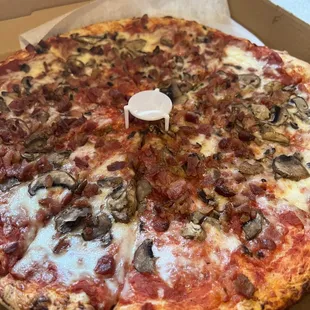 a pizza in a box