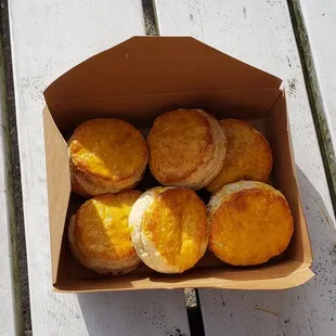 I even got some biscuits to bring back to me to Portland!