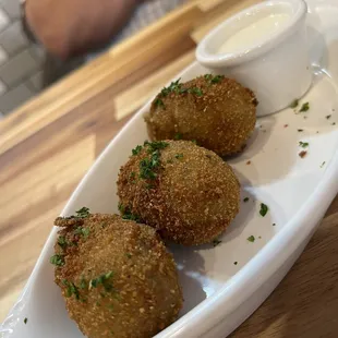 The croquettes were very good!