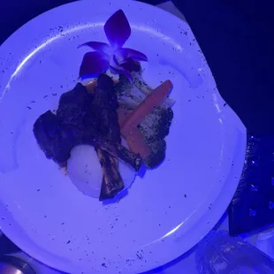 Curry lamb and mash potatoes