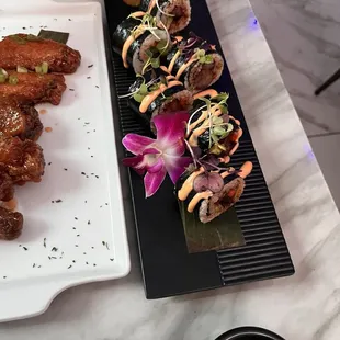 Jerk Chicken Spring Rolls