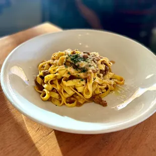 Delicious Lamb Bolognese