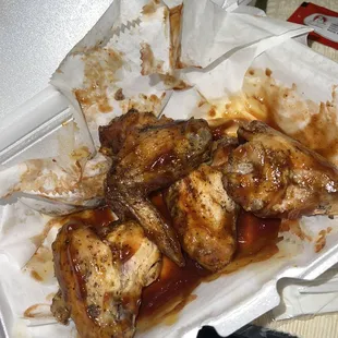 Baked barbecue chicken