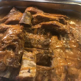 Carolina glazed ribs