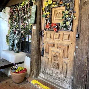 Storefront under stairs