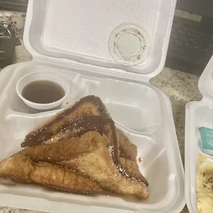 Side of French toast