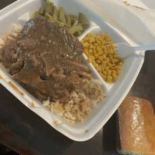 Gravy steaks on Thursdays.