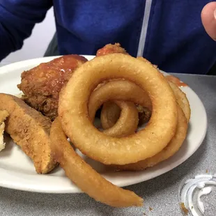 The most perfect onion rings