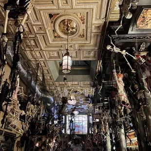 the interior of the restaurant