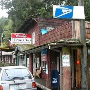 The famous Lilliwaup Store and Post Office.  Obviously taken a while ago - check out the price of gas!