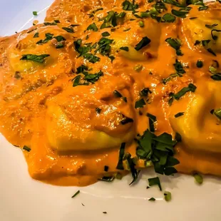 Lobster ravioli