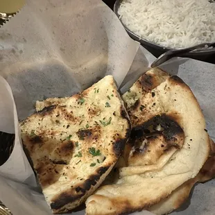 Garlic naan