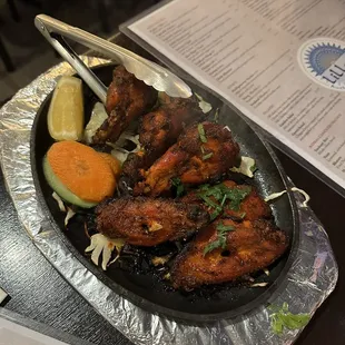 Tandoori wings