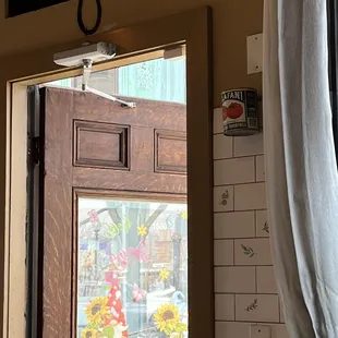 Cool old Mission Hill exterior door