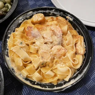 Cajun Chicken and Shrimp Pasta