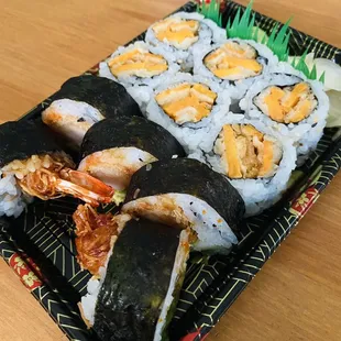 Shrimp Tempura Roll &amp; Sweet Potato Roll