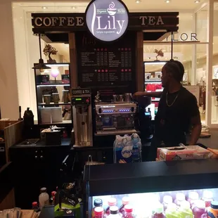 The Lily Organic sign