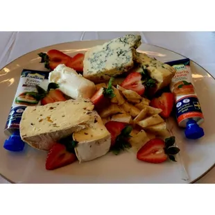 Cheese and Swedish caviar