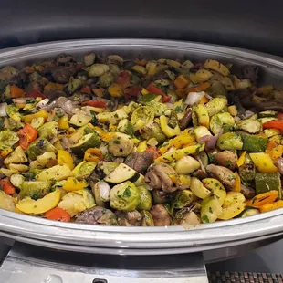 Grilled veggies