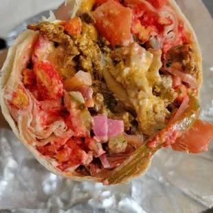 Chicken Shawarma burrito