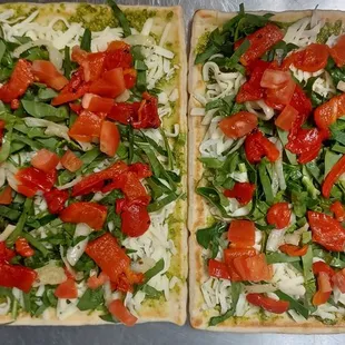 Veggie flatbread