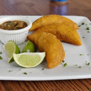 a plate of fried food