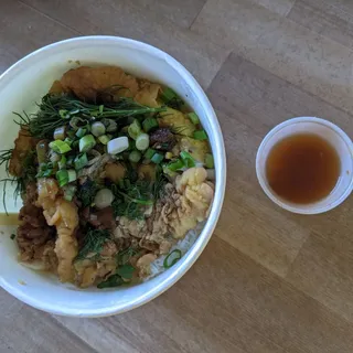 Turmeric Fried Fish Bowl