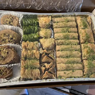 Medium baklava tray