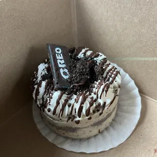 Oreo cake.