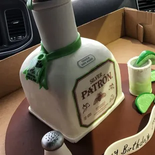Patron shaped cake!