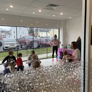 Zumbini class at 10:30 on Thursdays.