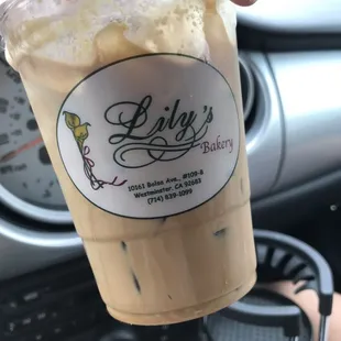 Hazelnut Iced Coffee