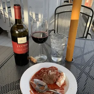 Meatball appetizer. Excellent!